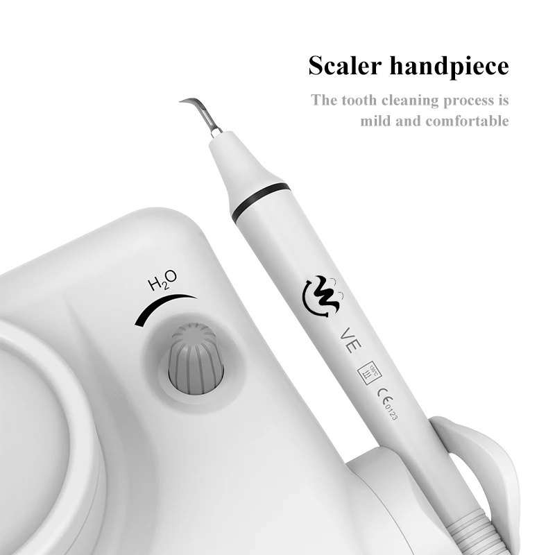 VVDental Dental LED Wireless Control Ultrasonic Scaler with Detachable Handpiece Auto Water Supply Tooth Cleaner