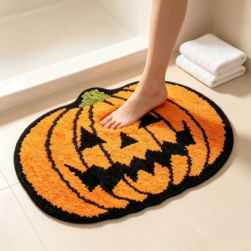 tapete-de-banho-macio-em-formato-de-abobora-de-halloween-absorvente-de-Agua-capacho-para-entrada-de-casa-quarto-decoracao-de-halloween-tapetes-de-chao