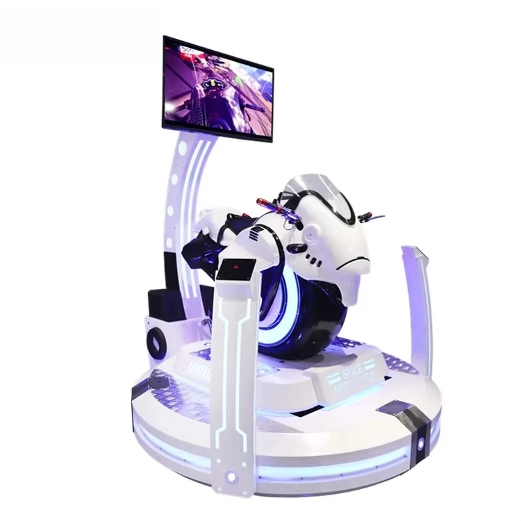 IAAPA Hot Selling Vart Vr 9D Motorcycle Simulator Vr Platform for Amusement Park