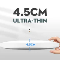 Led Ceiling Lamp Modern Ceiling Light IP65 Waterproof Round 30/18W Indoor Lighting For Bathroom Living Room Kitchen Balcony 220V 2