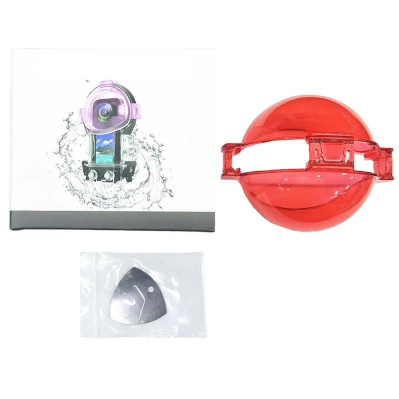 Для камеры Insta360 X3, водонепроницаемая фотокамера чехол, корпус для дайвинга, многофункциональный портативный фильтр для дайвинга