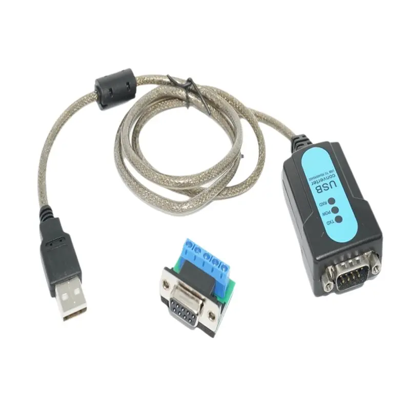 ABDW-Console Cable USB To RJ45 Serial Cable RS485/422 FT Chip With Indicator Light For PLC Debugging Configuring FT232RL
