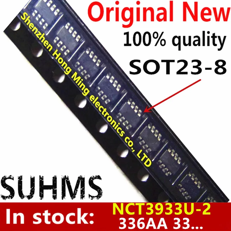 

(10piece)100% New NCT3933U-2 336AA 33... sot23-8