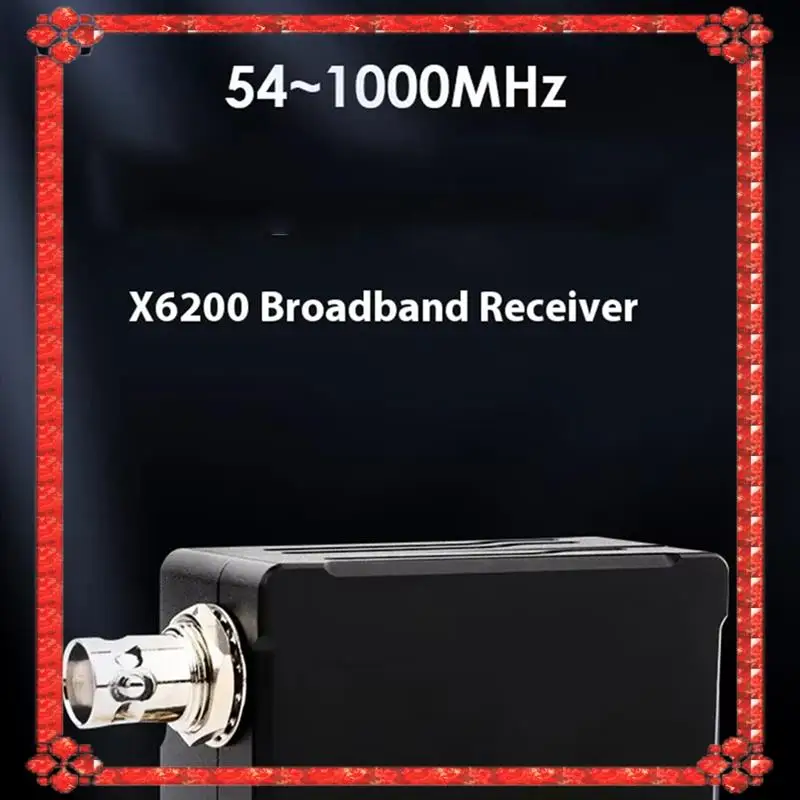 

24-часовая доставка WR12 Широкополосный приемник Коротковолновый модуль расширения радио 54-1000 МГц X6200 Модуль расширения коротковолнового радио