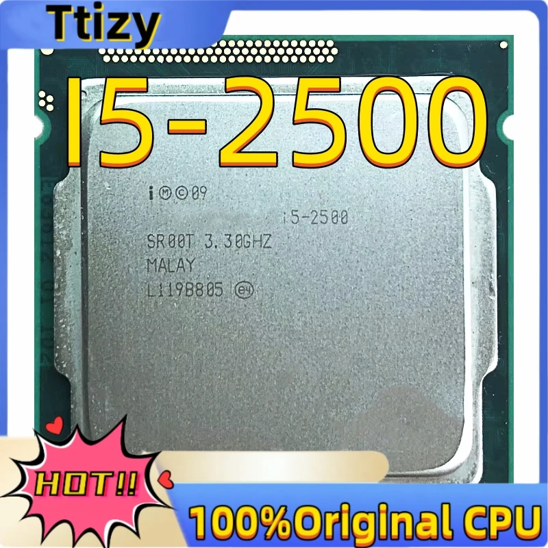 Core i5-2500 i5 2500 3.3 GHz Quad-Core Quad-Thread CPU 6M 95W LGA 1155