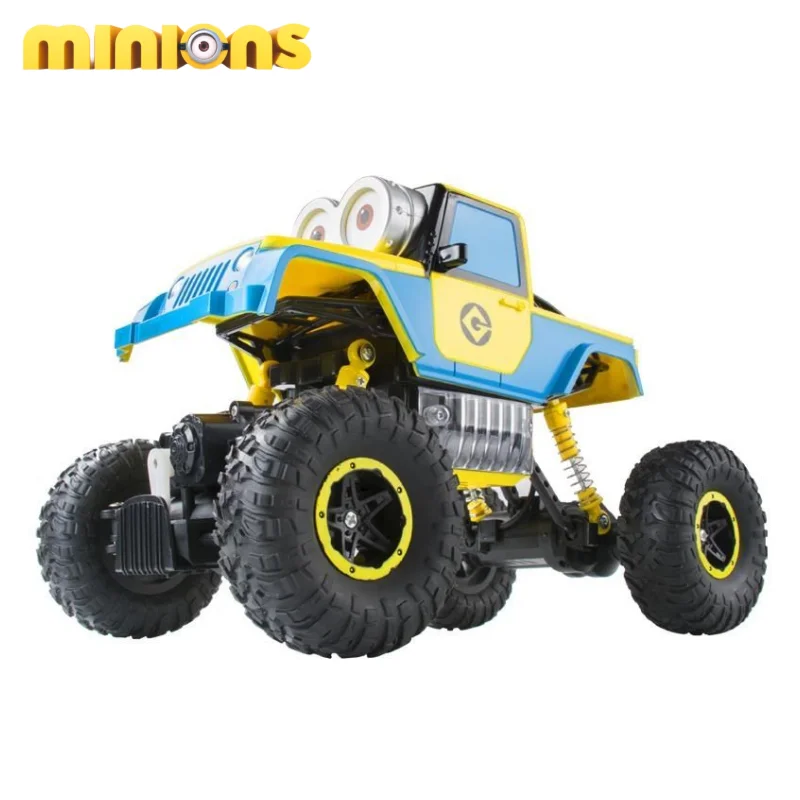 

Новая модель радиоуправляемого перезаряжаемого внедорожника Миньоны, креативная горная полноприводная машинка для подъема в гору, декоративная игрушка