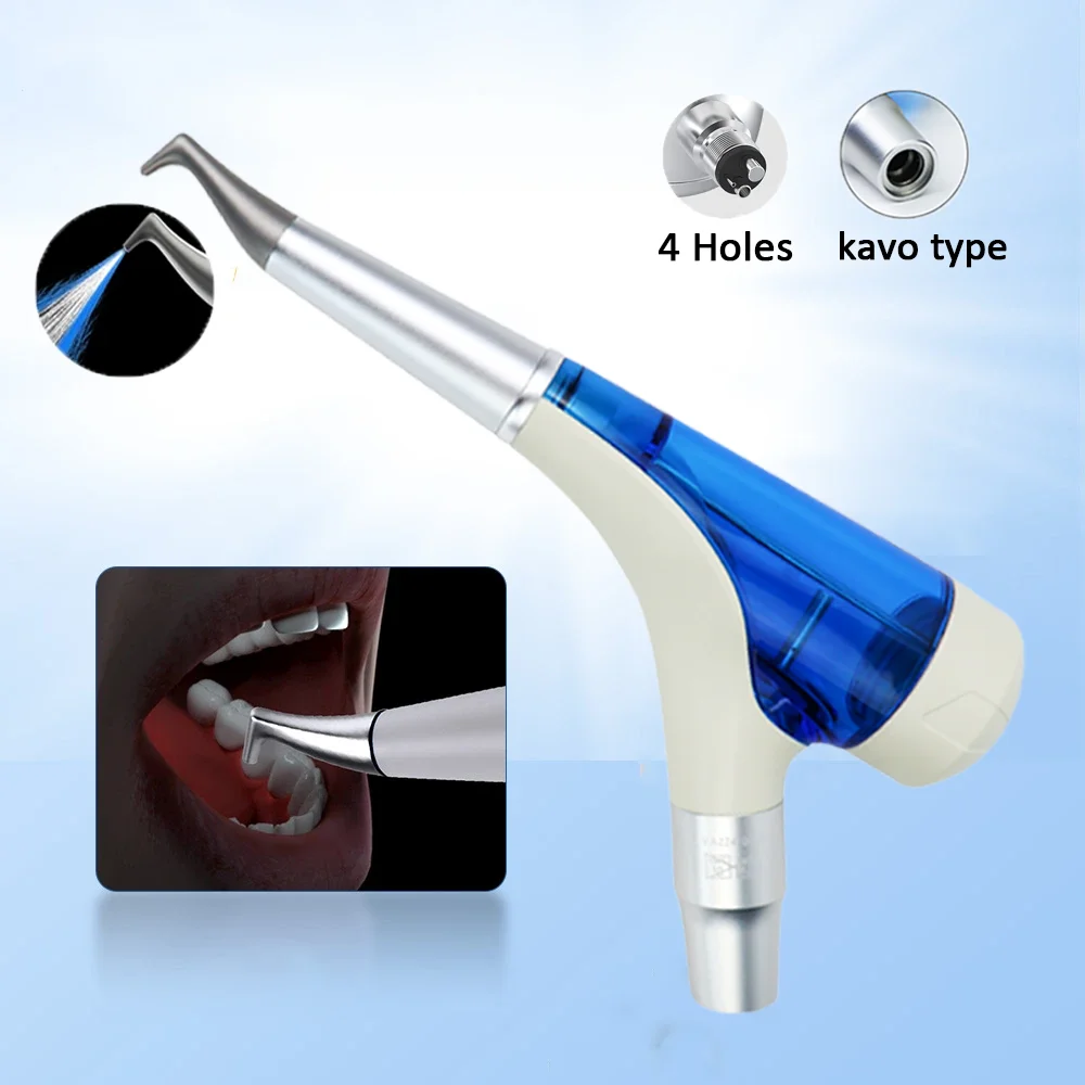 

Dental AIR Polisher Teeth Whitening Spray Sandblaster Machine AIR Flow Prophy Unit Jet 4 Hole Kavo quick Connect Dental EQUIPMEN