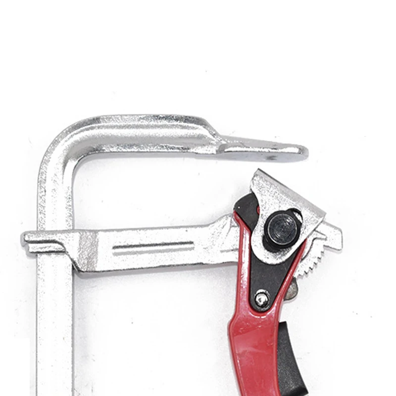 Imagem -05 - Mft Braçadeira de Aço Resistente Catraca f Braçadeira Barra de Guia de Liberação Rápida Ajustável Sistema Ferroviário Ferramenta para Trabalhar Madeira 120x60 160x60 mm