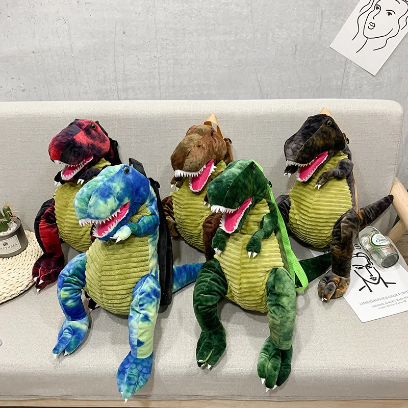 Cartoon Kids Backpack Cute Dinosaur Plush Toys Children Backpack Bags for Girls Boys Outdoor Travel Bag Funny Kindergarten Bags S7fea627e05df43dfbf15967e75cc6aceW