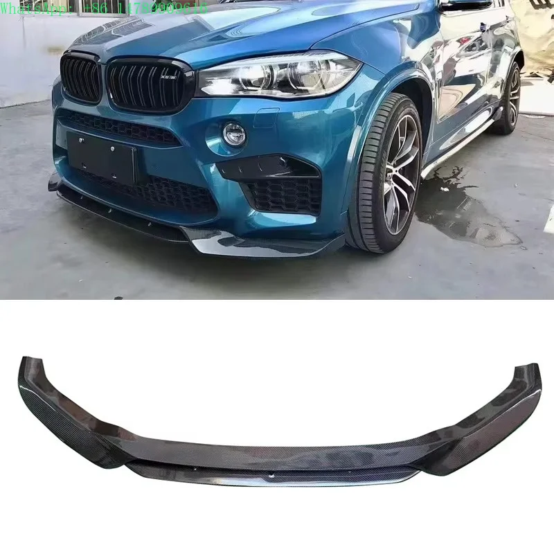 Full Custom Build With Old-to-new Body Kit ConversionF85 F86 X5M X6M Carbon Fiber Separator Front Lip For X5M F85 X6M F86 2015-