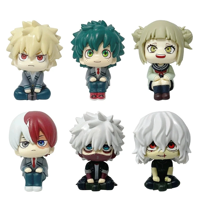 Neue Anime My Hero Academia Midoriya Izuku Bakugou Katsuki Ochaco Uraraka Anime Figur Spielzeug für Kinder Weihnachtsgeschenk