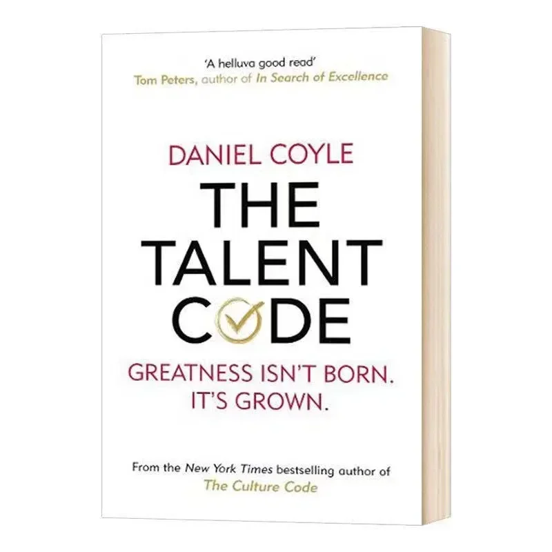 The Talent Code By Daniel Coyle Greatness Isn't Born, It's Grown Paperback Book in English