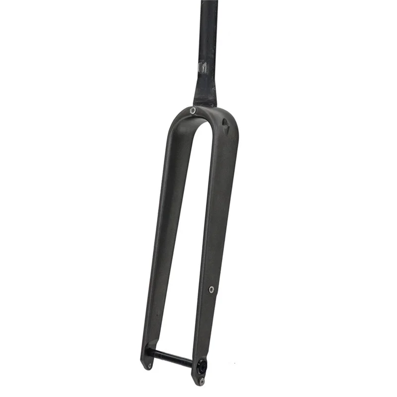 SLQZT 700C الطريق الدراجة الجبهة شوكة كامل ألياف الكربون مدبب شكل قناة العمود الفقري أسطواني مكبح قرصي 700Cx 45 مللي متر شوكة تروس ثابتة