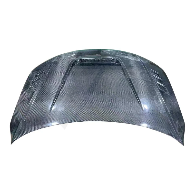 Peiqi ألياف الكربون غطاء المحرك الأمامي بونيه تنفيس ل A7 2012 + #3