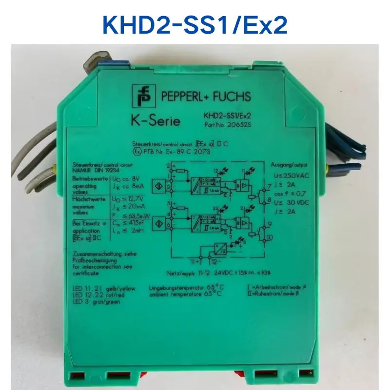 Second-hand test OK Safety barrier KHD2-SS1/Ex2