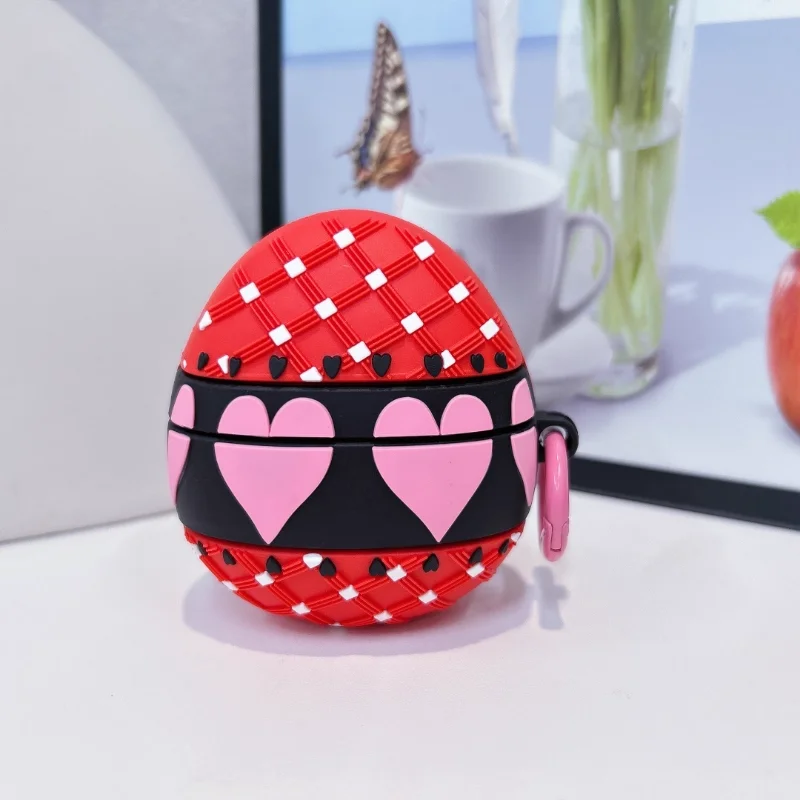Shugo Chara Guardian Egg Housse pour écouteurs Accessoire décoratif sur le thème de l'anime pour AirPods 1/2 Étui de protection Cadeau de Noël unique