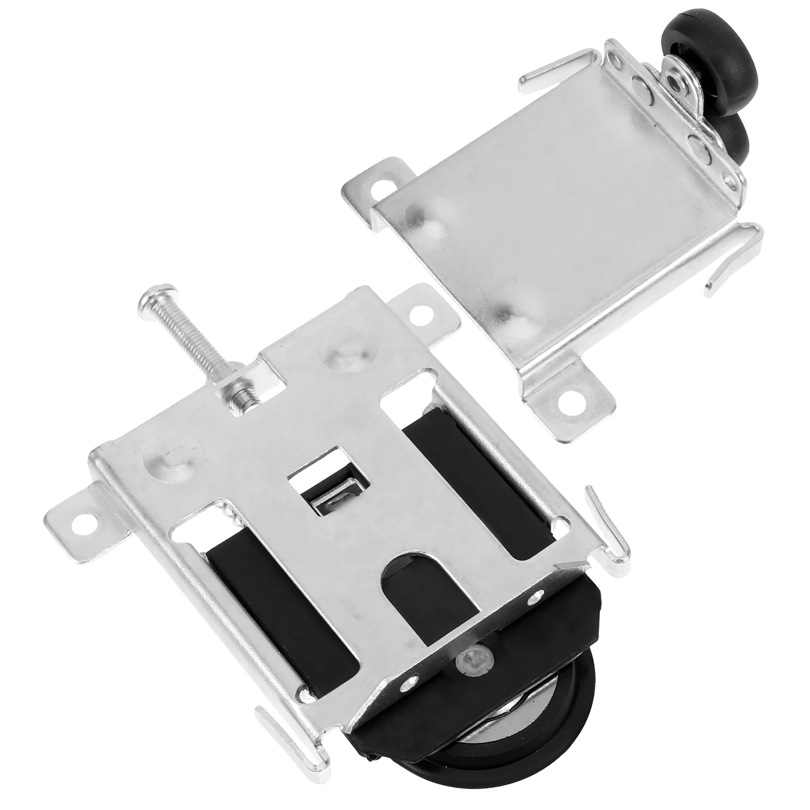 

Sliding Wardrobe Door Pulley Wheels Cabinet Roller Anti derailment Cam Iron Nylon Easy Installation Wooden Doors Track