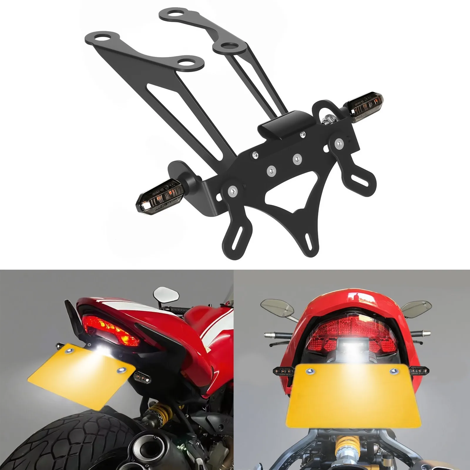 

Fender Eliminator Tail Tidy LED Turn Signal Kit For DUCATI SuperSport 939 950 Fender Eliminator Tail Tidy LED Turn Signal Kit