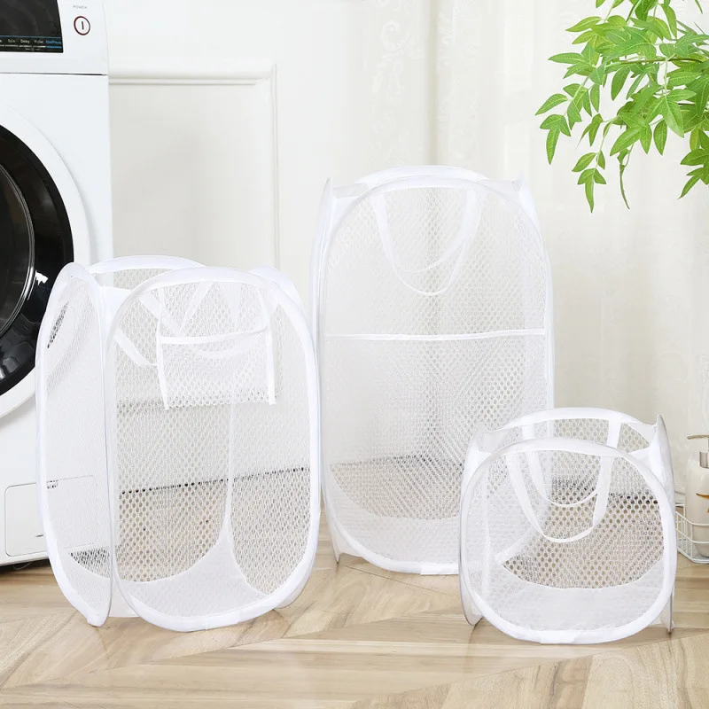 Dirty clothes hamper, bathroom storage basket, laundry basket for home use, foldable dirty clothes bin