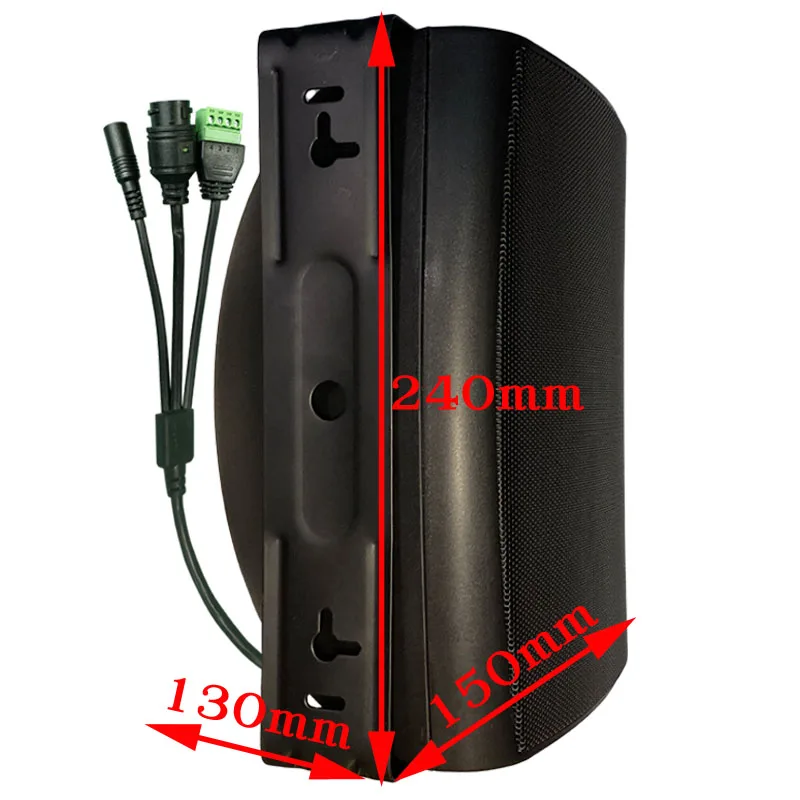 20 واط POE أو DC12-24V نشط TCP/UDP IP شبكة نظام الصوت الحائط المتكلم للداخلية #5