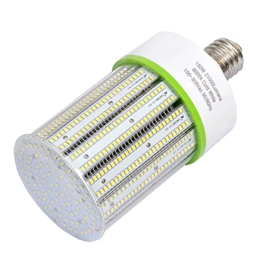 

150W LED Corn Lights, E39 Mogul Base Led Bulb Commercial Grade Corn Light Bulbs for Warehouse Parking Lots High Bay Street Ligh