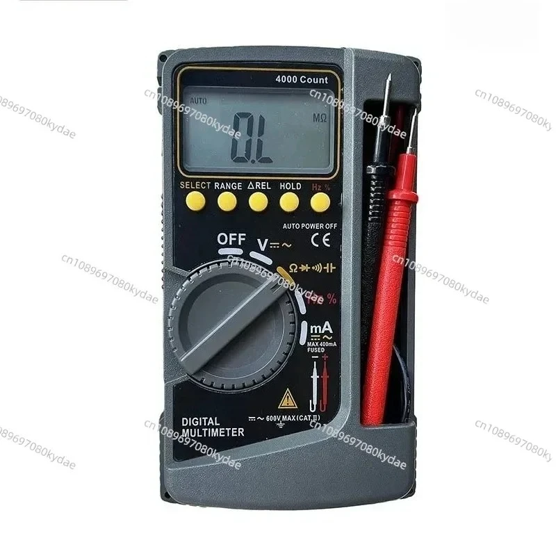 Digital Multimeter Electrical Capacitance Frequency Measurement Hand Strap Instruction Manual