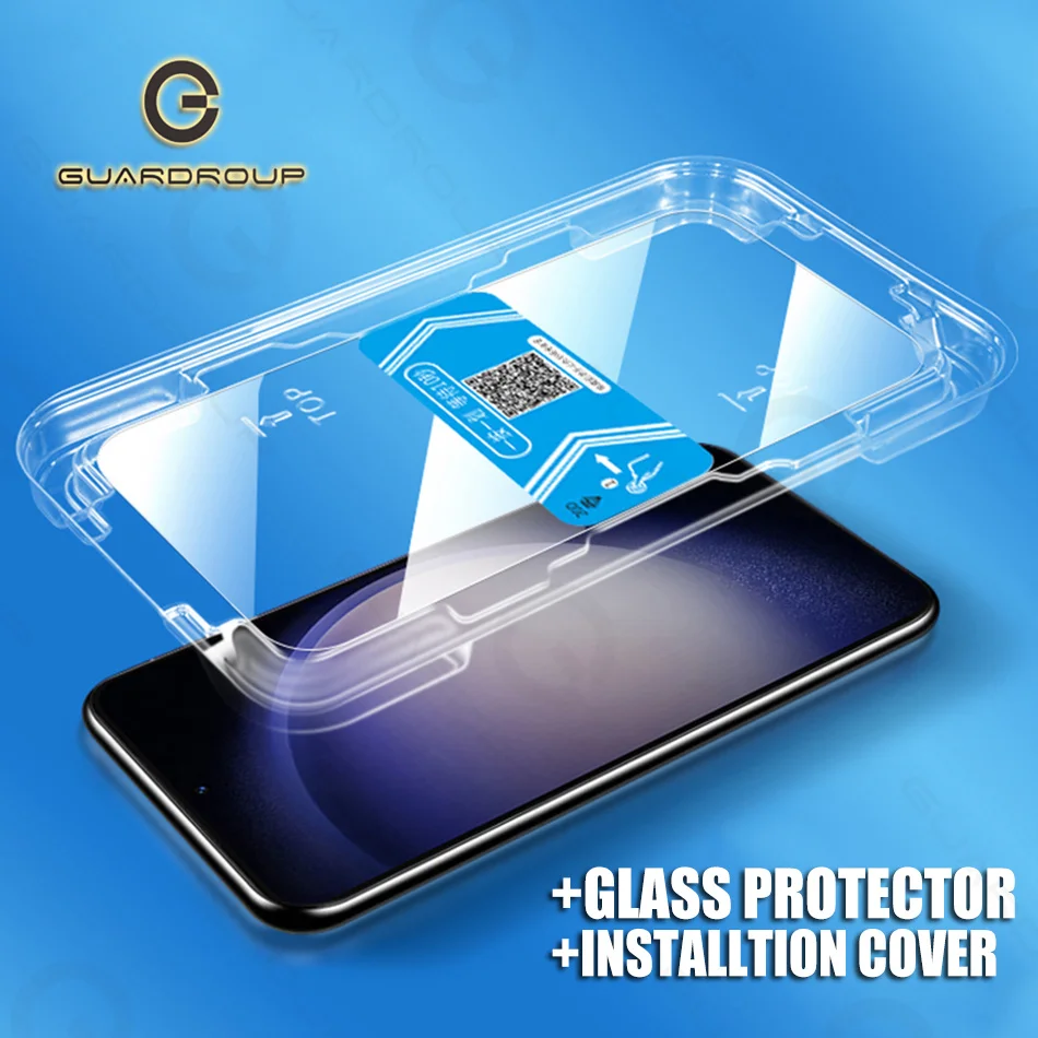 Easy Installation Full Screen Protector For Samsung Galaxy S24 Ultra S21 S22 S23 Plus Automatic Installer Privacy Tempered Glass