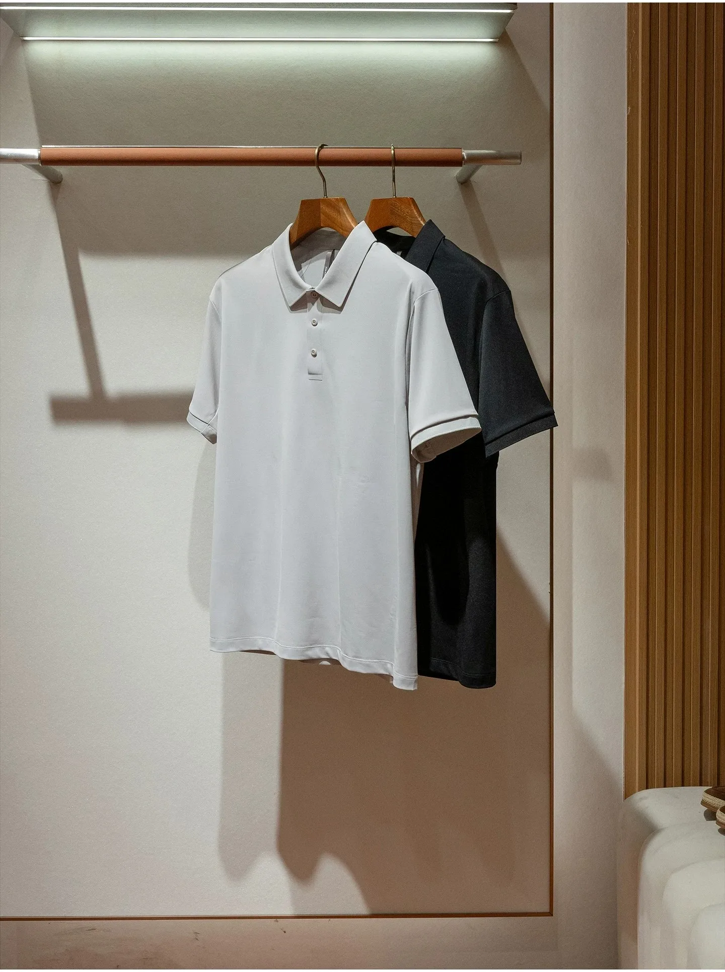 Sunscreen fabric outdoor quick drying lapel short sleeved polo shirt