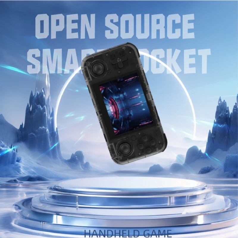 O30S Tragbare Spielkonsole Retro Handheld-Spiel-Spieler Mini 3,5 "IPS Bildschirm 64 GB 128 GB 30000 Kostenlose Spiele Für PSP/PS1/MAME Arcade