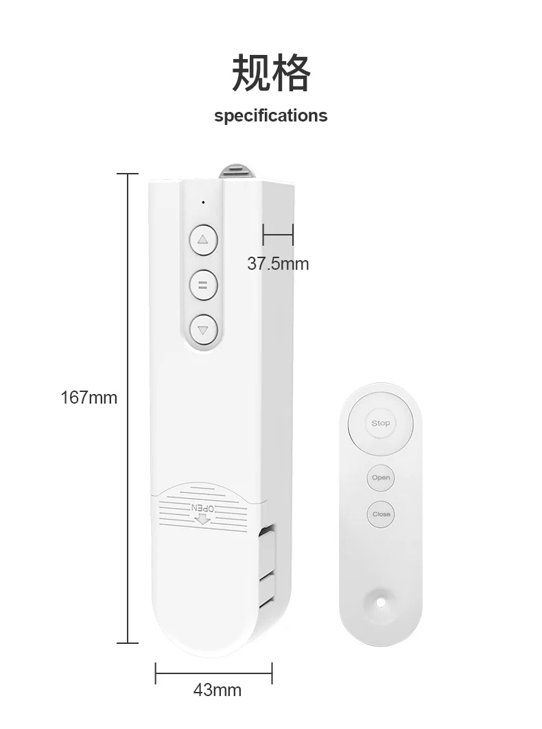 

Smart Home Roller Blinds Smart Motors Drive Electric Chain Blinds Smart Devices Remote Control