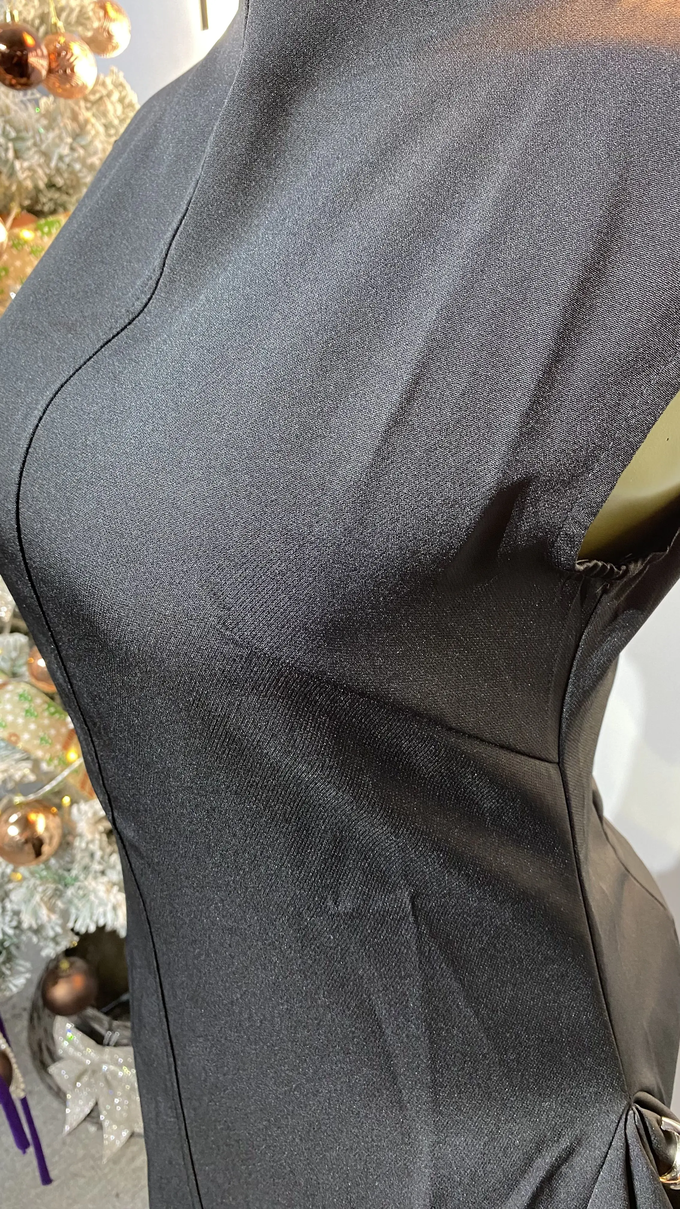 Hot-selling luxurious and beautiful dress, simple style, sleeveless elegant women's tea dress-GZXX248