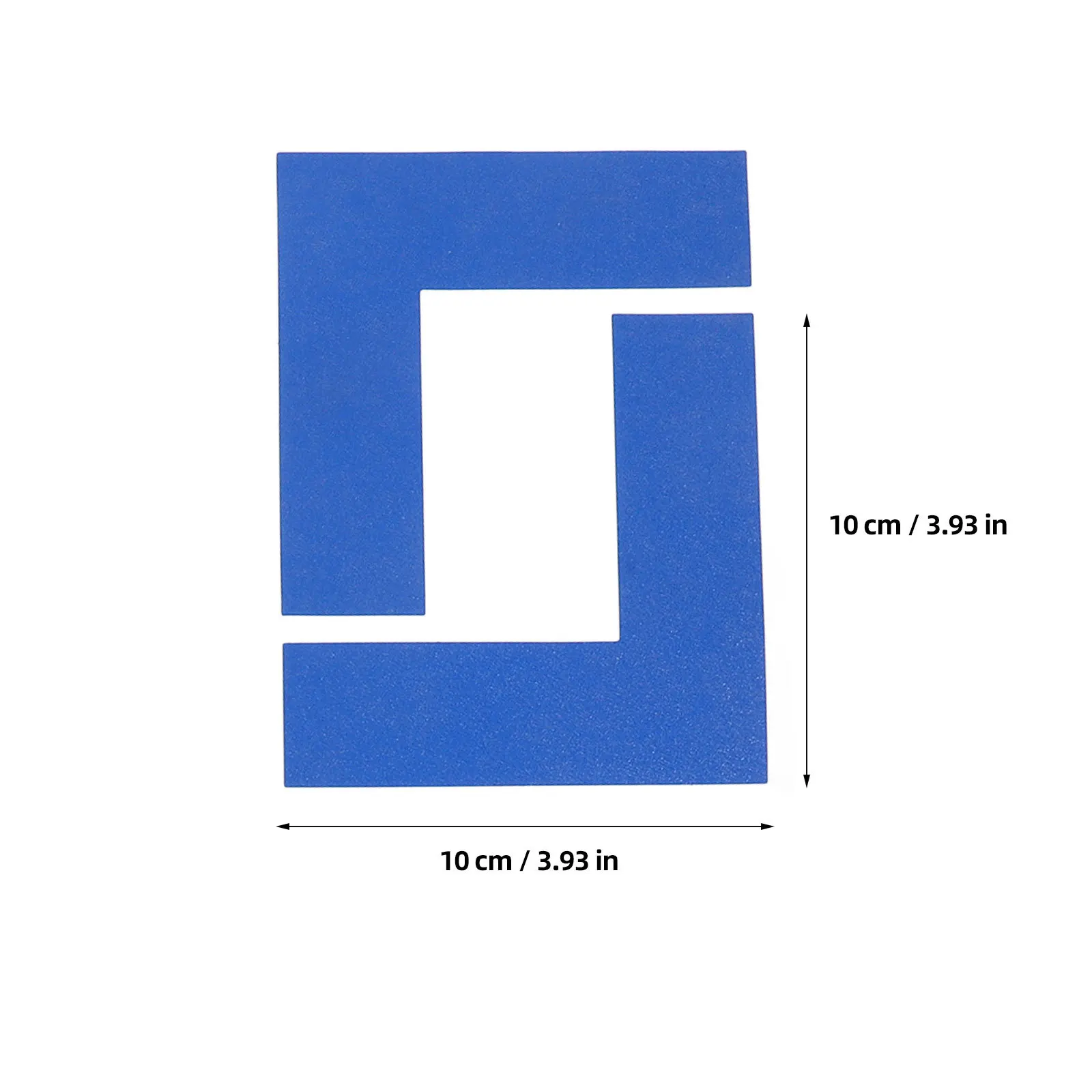 8 قطع من ملصقات تحديد المواقع المقاومة للانزلاق، علامات أرضية مشرقة لتنظيم مكان العمل، شريط تحديد الموقع #5