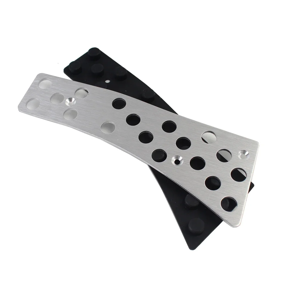 Aluminum Pads Pedal Set For Honda Civic 8th 2006~2009 2010 2011 Manual MT Clutch Brake Gas Foot Pedal Pad Cover (Need drilling)