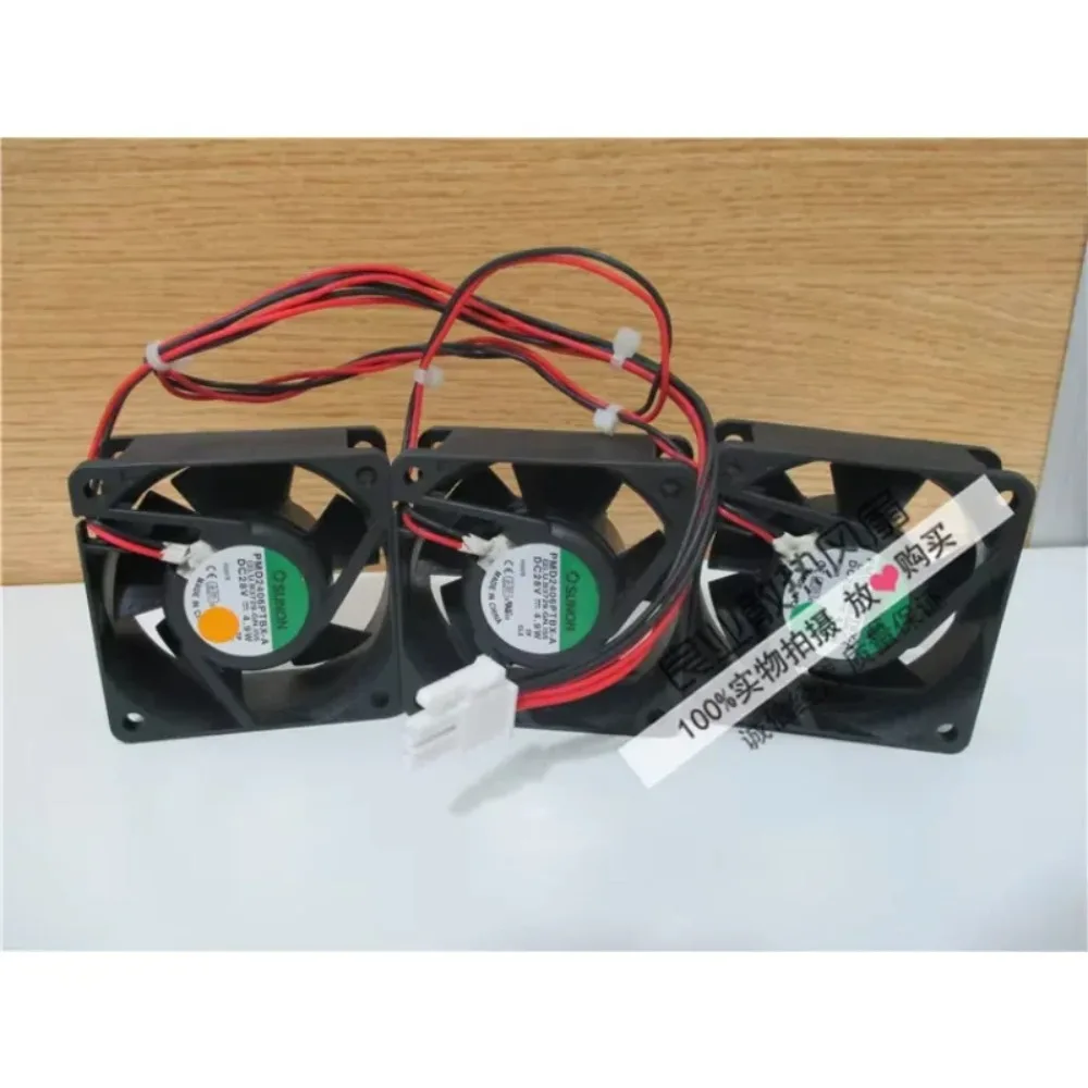 NMB-MAT PMD2406PTBX-A (2).U.B3729.GN.I55 DC 28V 4.9W 6-Wire Cooling  Fan