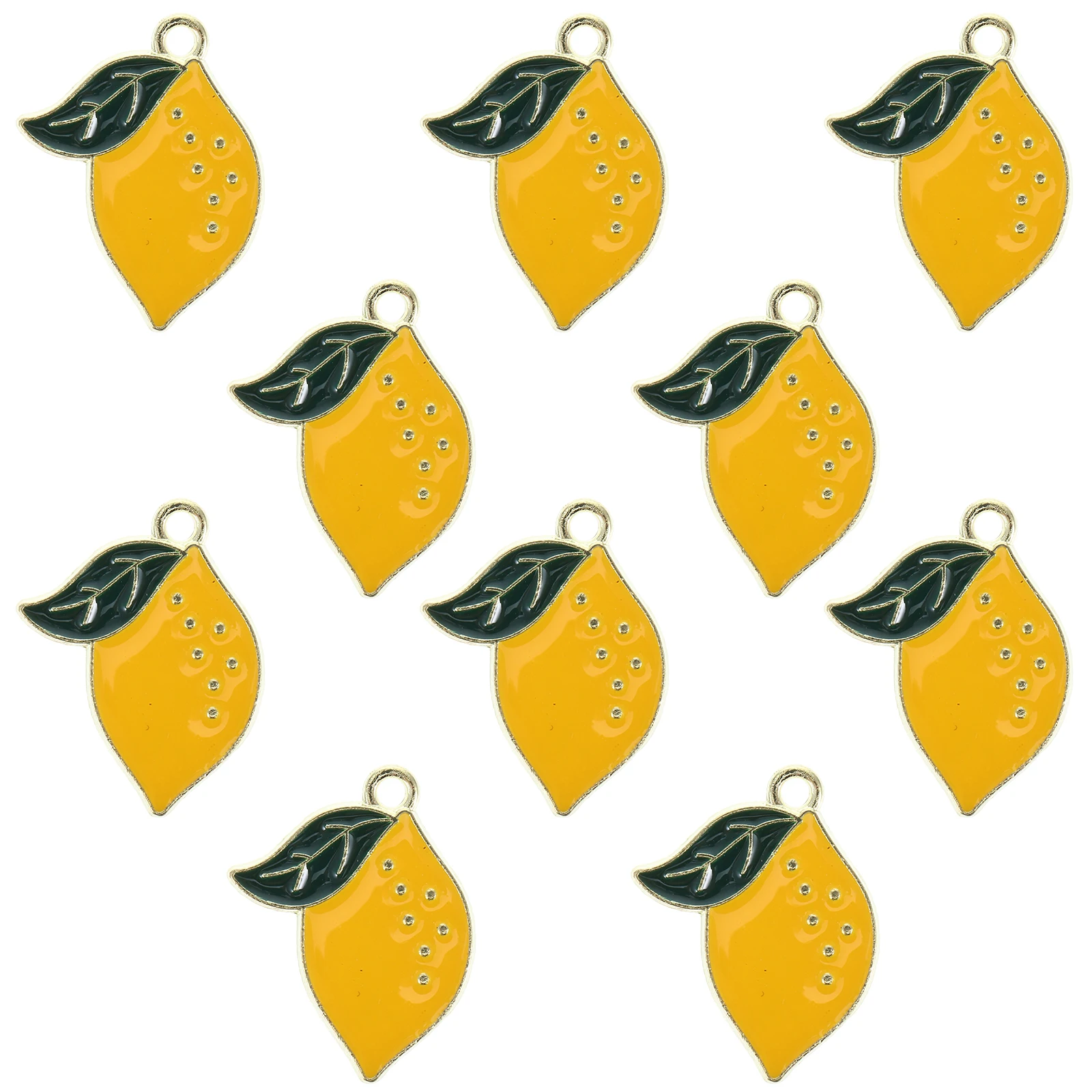 

Lemon Necklace Jewelry Creative Pendant Elegant Charms for Making Hanging Ornaments