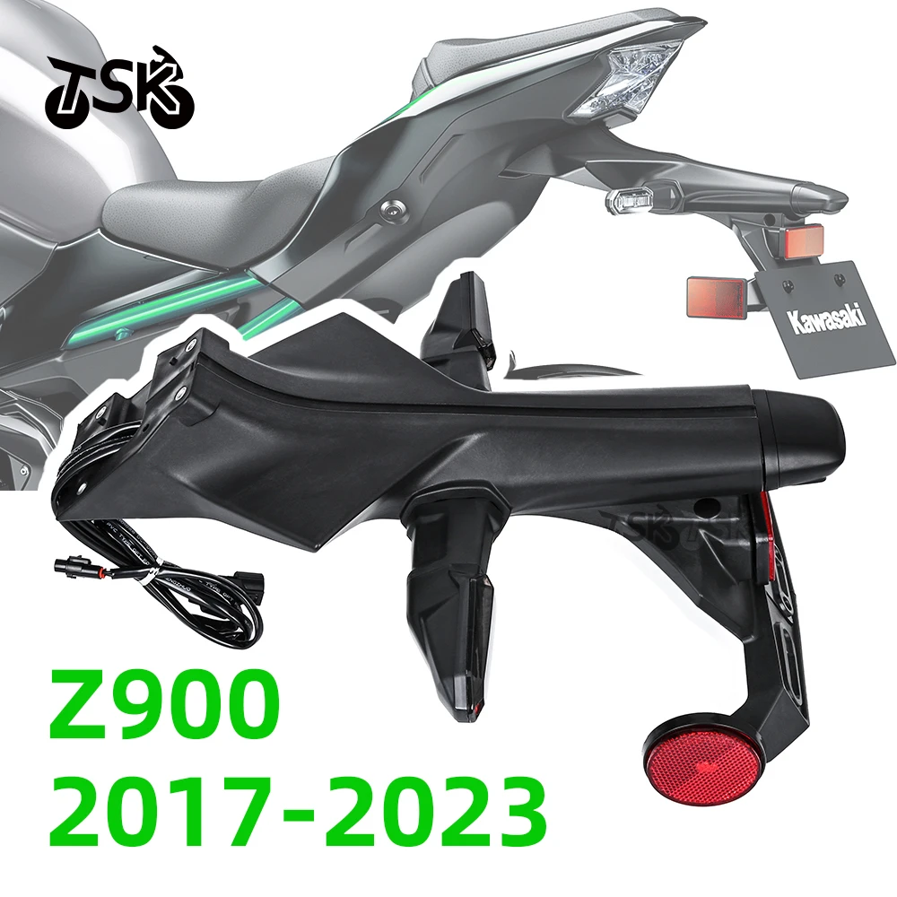 

Заднее крыло мотоцикла, указатель поворота, отражатель номерного знака, держатель брызговика, кронштейн для Kawasaki Z900 2017-2023 Z H2 2020-2023