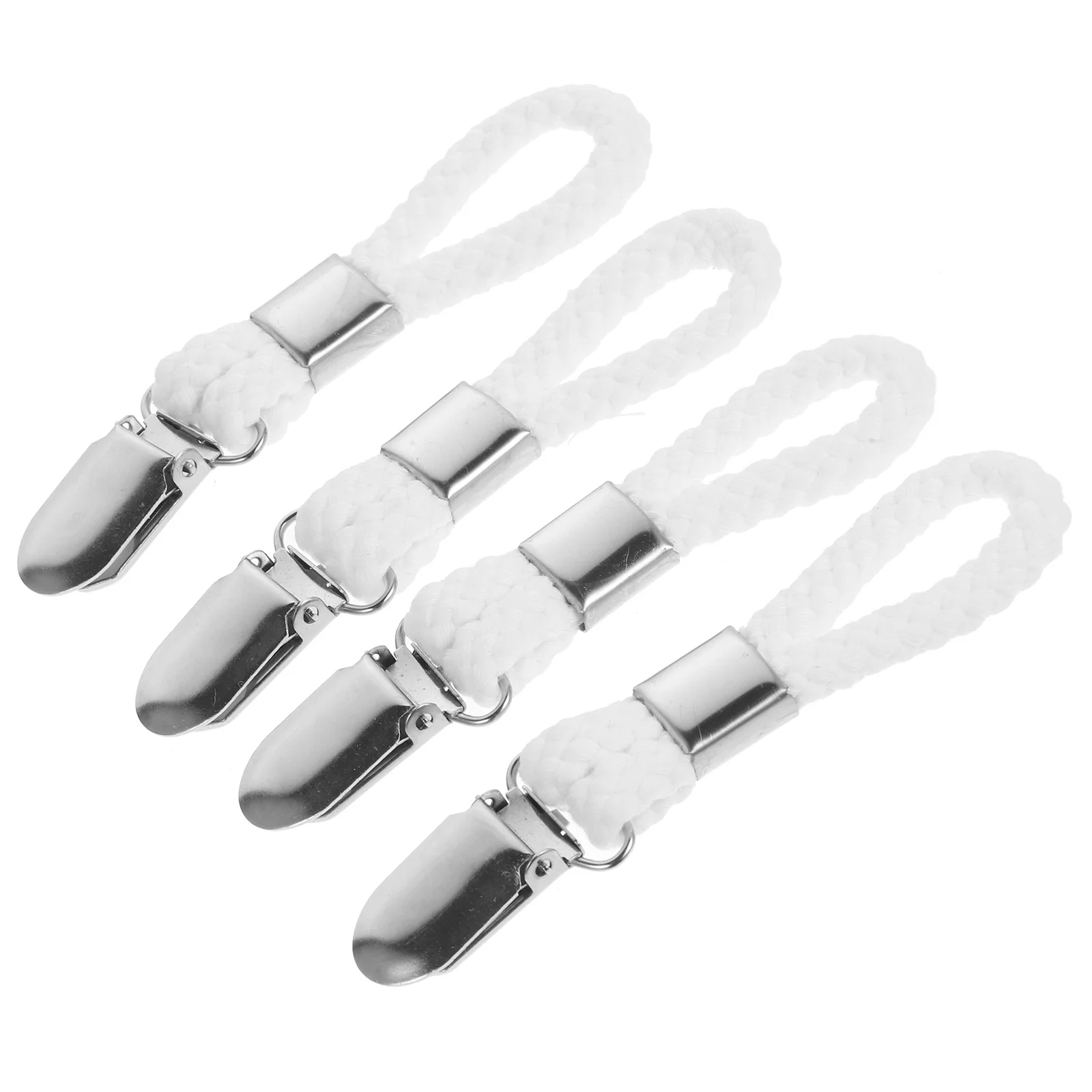 

4Pcs Towel Holder Clips Strong Wear Resistant Hanging Clips for Bathroom Toilet Balcony Kitchen Laundry Room Clamp Hangers