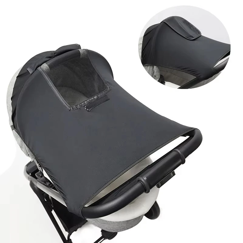 

Universal Baby Stroller Accessories Sun Shade UV Protection Sunshade Carriage Canopy Cover for Prams Infants Car Seat Sun Visor