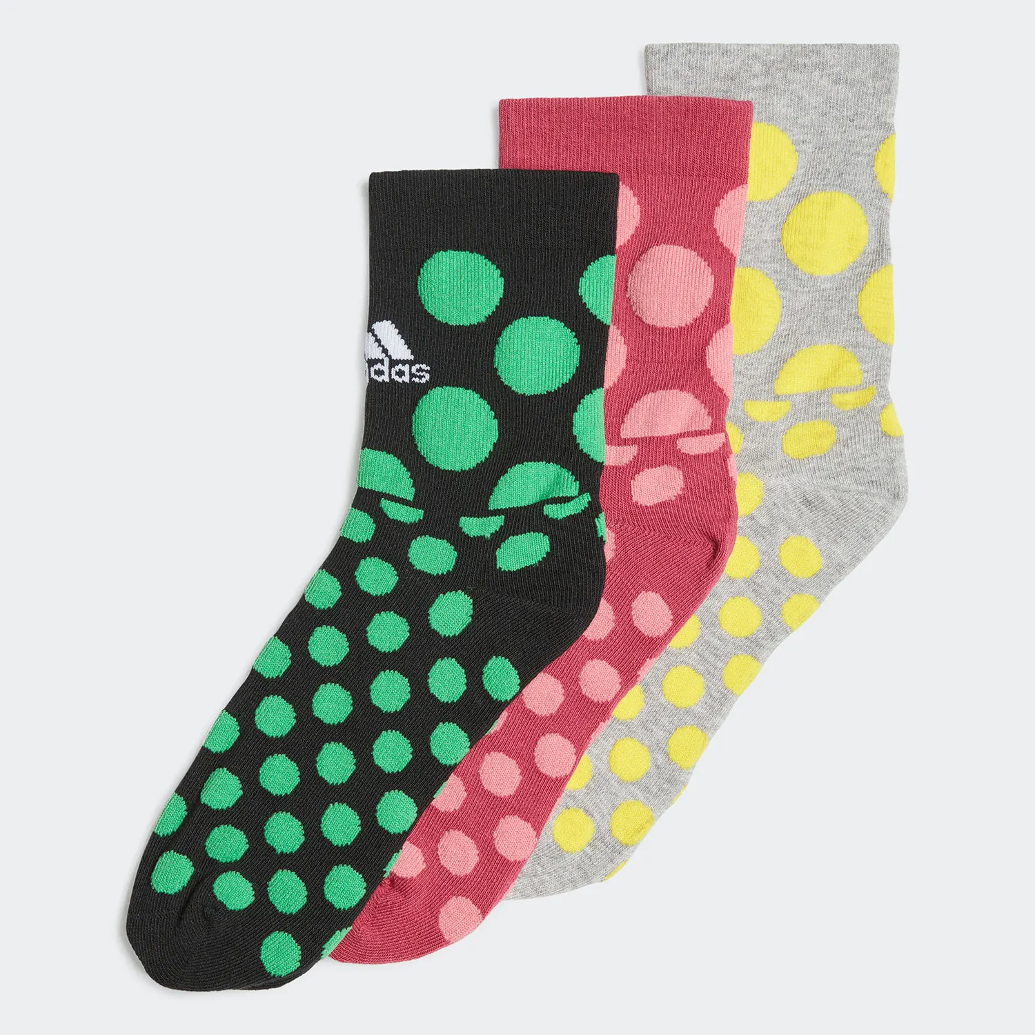 

Adidas genuine DOT GRF SOCK 3P Men's and Women's Training Sports Socks GI7695