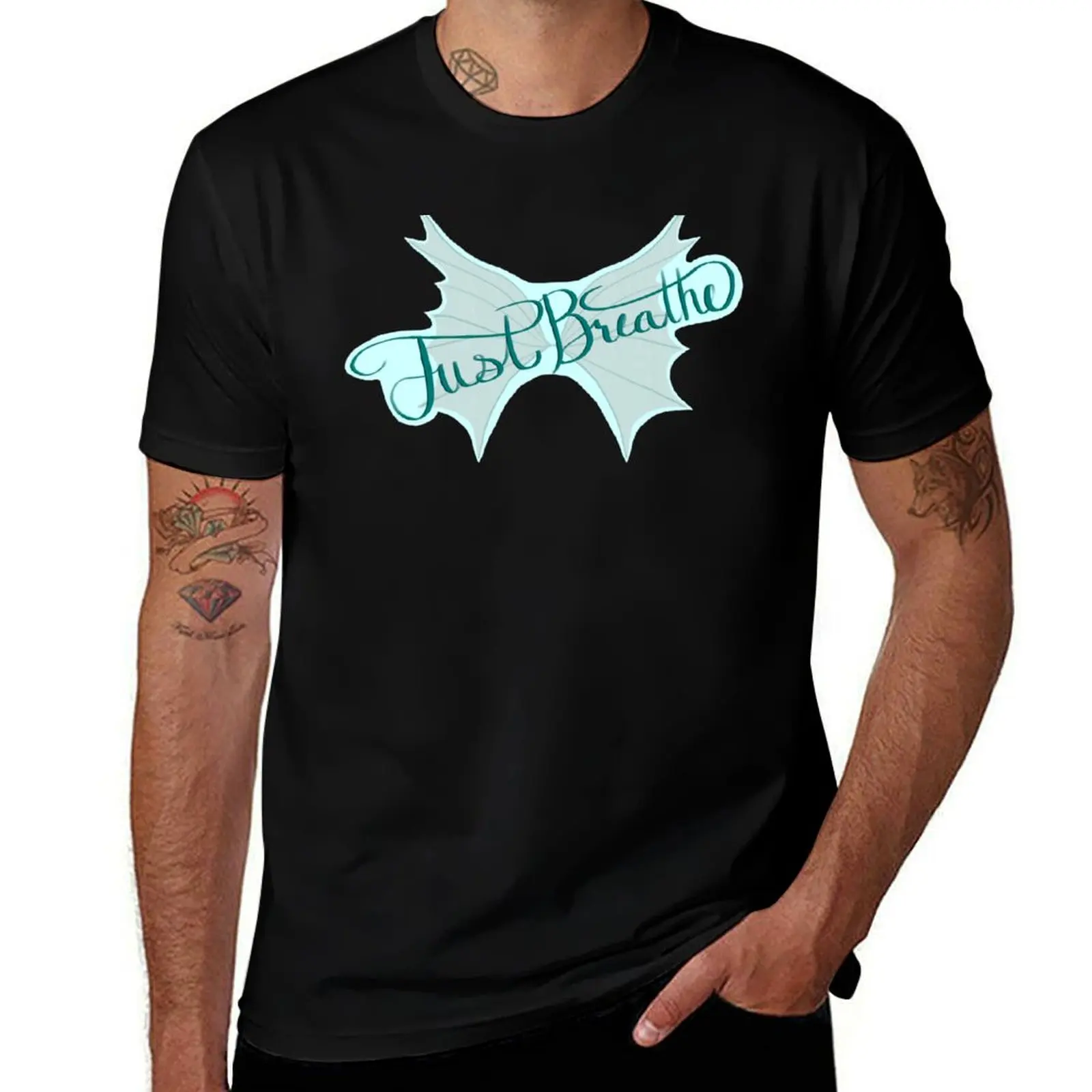 

Just Breathe T-Shirt anime clothes Clothing Aesthetic clothing outfits for men