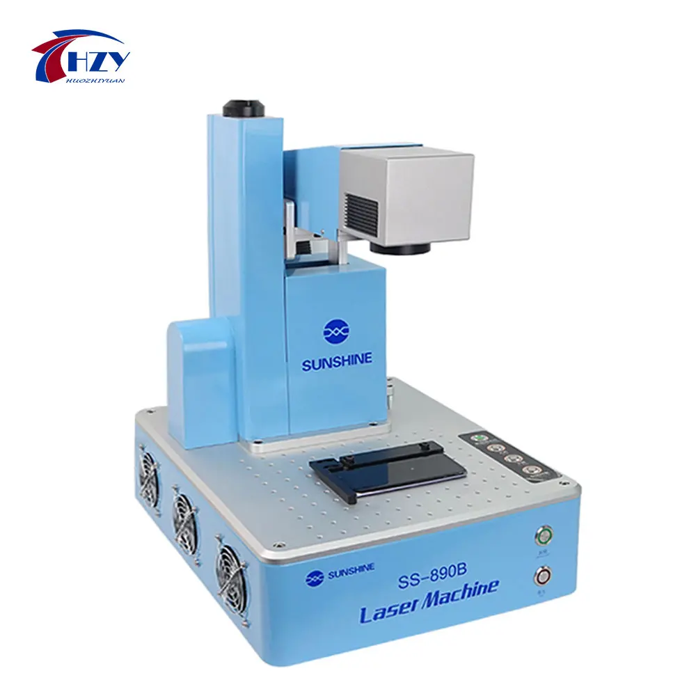 

SUNSHINE SS-890B 20W Laser Frame Removal / Printing Machine for iPhone Back Glass Cover Remove
