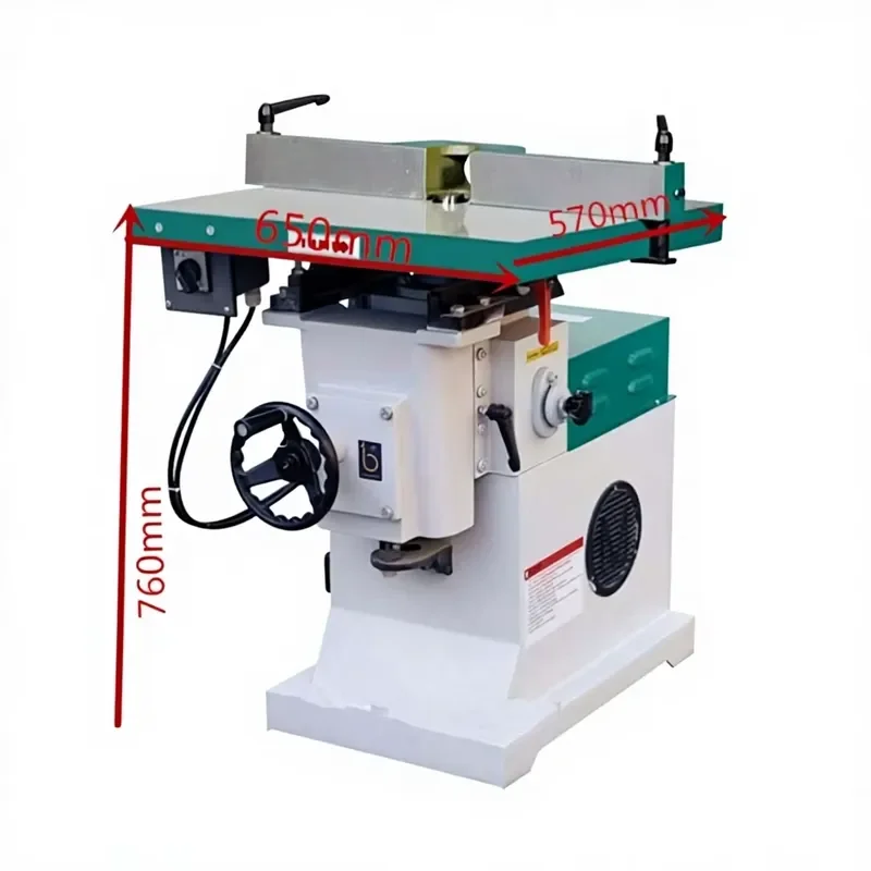 MX5115 Single-Head Spindle Moulder Machine High Quality 4HP Woodworking Template Moulder with Motor Core Component for