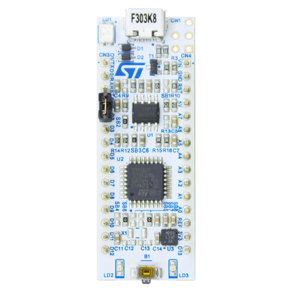 For NUCLEO-F303K8 NUCLEO-F446RE NUCLEO-G0B1RE STM32F303K8 Nucleo Development Board Cortex M4 MCU With Onboard ST LINK