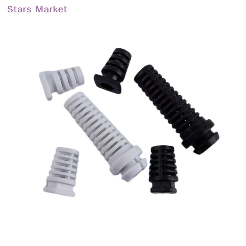 10pcs 4.6/5.2/6mm Cable Gland Connector Rubber Strain Relief Cord Boot Protector Wire Cable Sleeve Power Tool Cellphone Charger