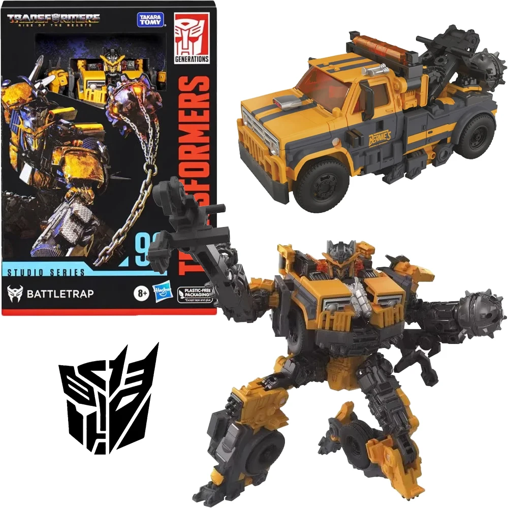 New Hasbro Transformers Studio Series Voyager 99 Battletrap Model Toy Anime Gift Action Figures Free Shipping In-Stock