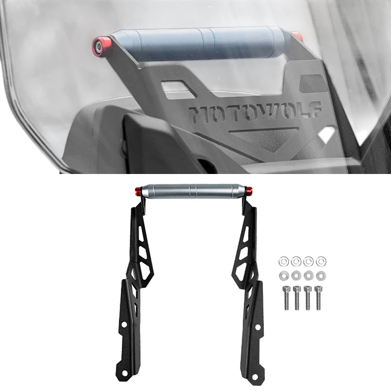 

Для CFMOTO 800MT 800mt 800 MT 2023 2024 2025 мотоцикл с ЧПУ алюминиевый GPS держатель для телефона подставка навигационный кронштейн