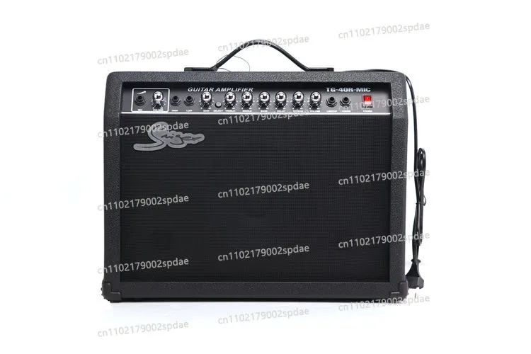 40 Watt Professional Electric Guitar Amplifier Portable Musical Instrument Speaker For Performance Practice