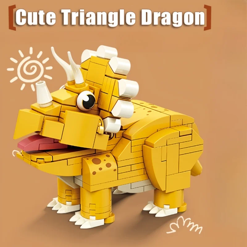 KNEW BUILT Katzen-Froschschlange, süßes Bausteinspielzeug mit Haustiermotiv, Geschenk – einfache Montage für die Entwicklung und Lernen von Kindern