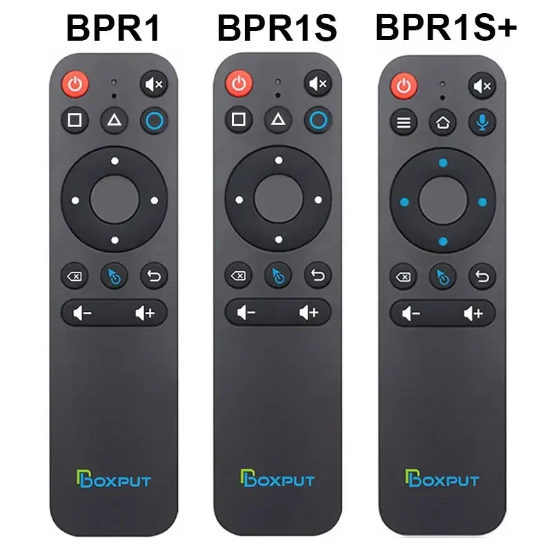 Boxput BPR1 BPR1S Plus Air Mouse BT Vioce Remote Control Gyroscope IR Learning 2.4G Wireless For Android TV Box Fire Strick PC