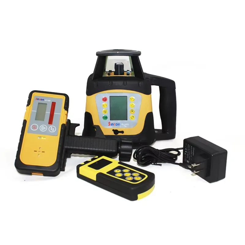 

【Hot】Best Selling 500m Automatic Leveling Rotary La-ser Level Digital Slope Display for Industrial DIY Use Red Rotating La-ser